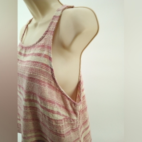 Anthropologie Saturday Sunday Aita Deep Pink Cream Embroidery L Cotton Blend - Picture 12 of 14